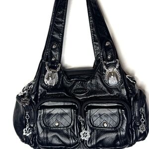 ROMWE Grunge Punk New Rock Chic Women Shoulder Bag, Dark Punk